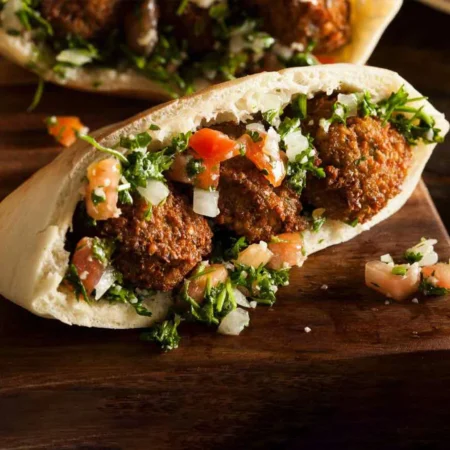 Falafel Gyro Sandwich