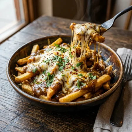 Fries with Gravy and Cheese