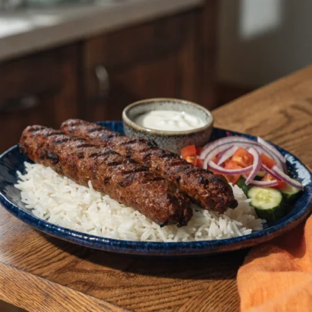Beef Seekh Kebab Platter