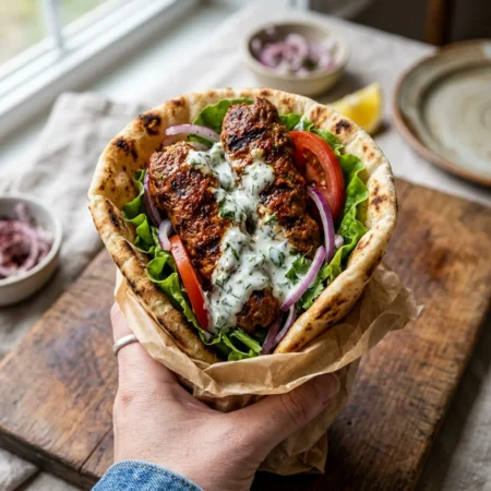 Kun Kabob Sandwich (Beef/Chicken/Combo)
