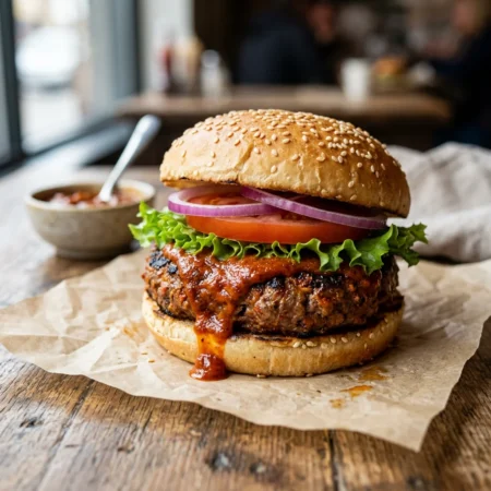 Tandoori Beef Burger